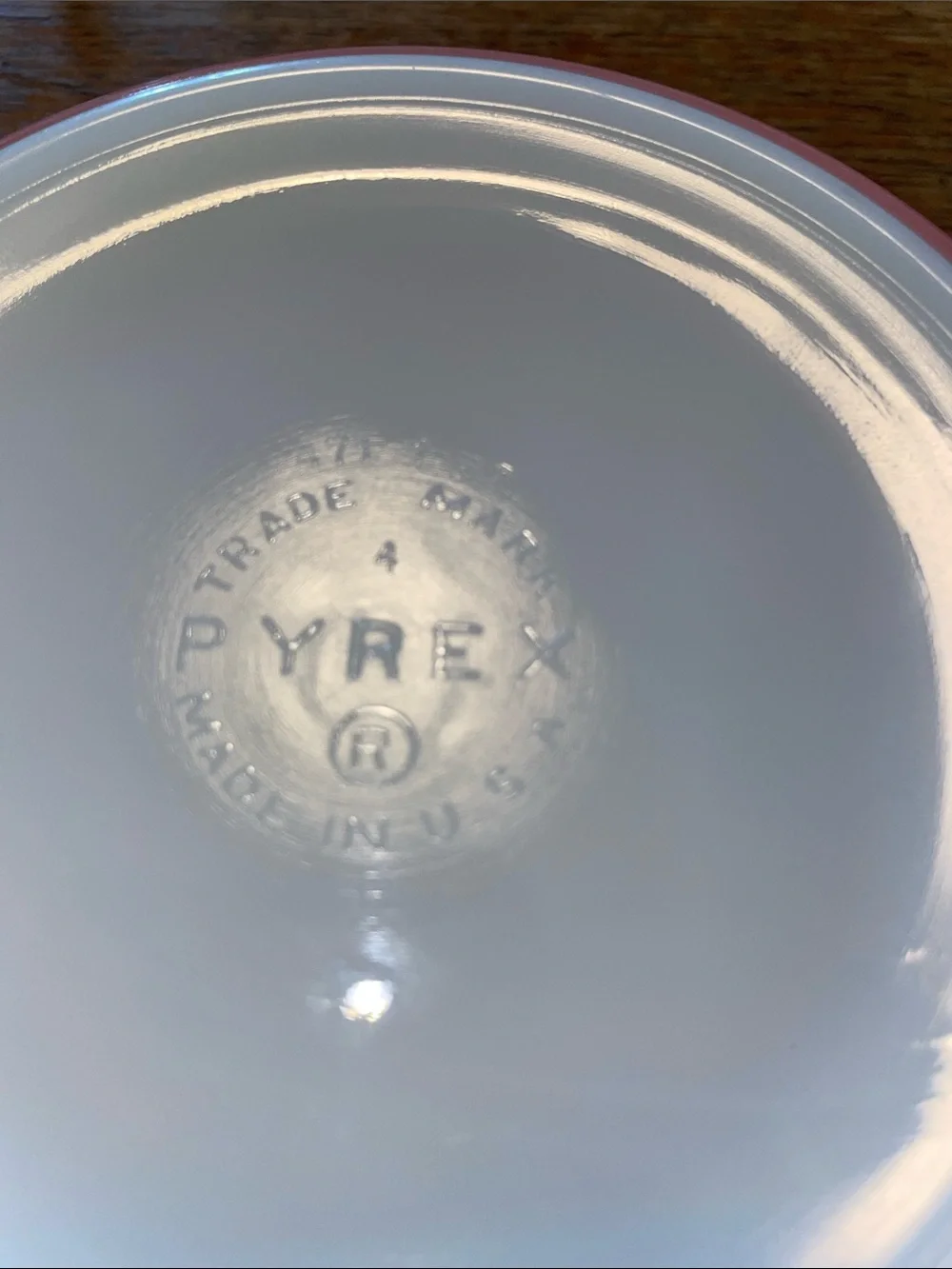 Pyrex Pink Floral Glass Casserole with Clear Lid